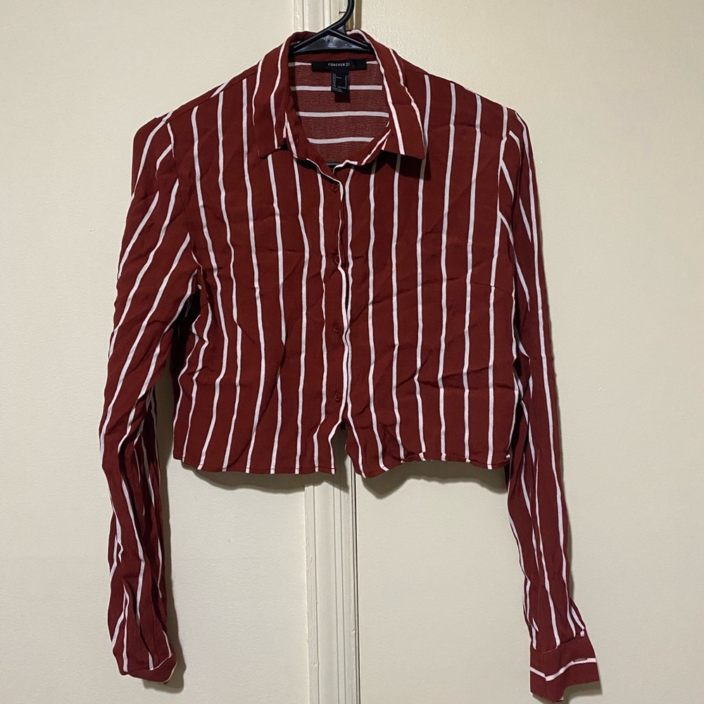 Crop top long sleeves